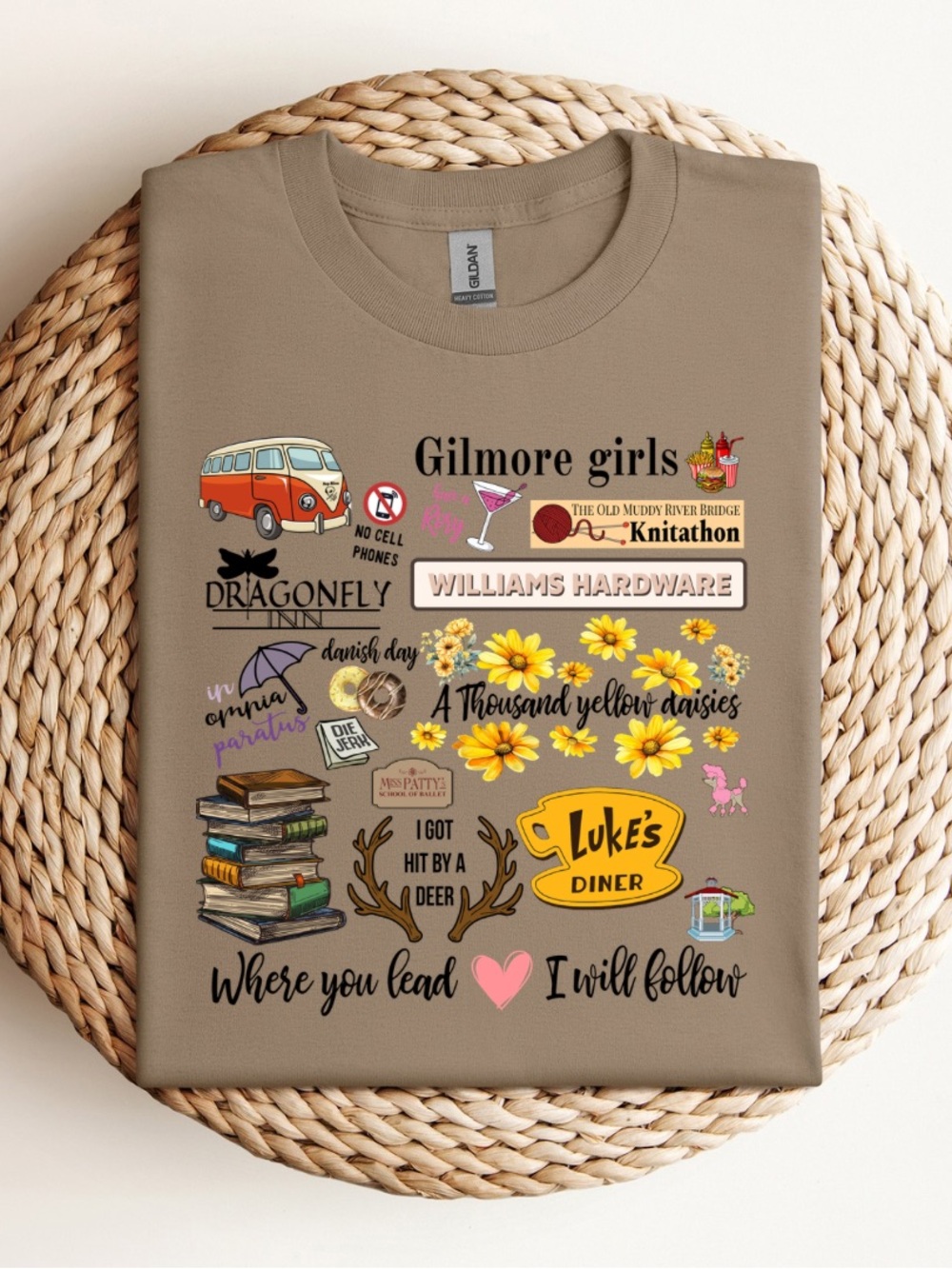 All Things Gilmore Girls T-Shirt